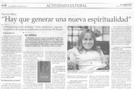 "hay que generar una nueva espiritualidad" [entrevista]