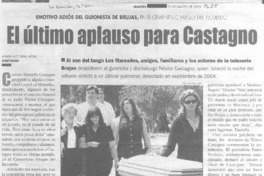 El último aplauso para Castagno