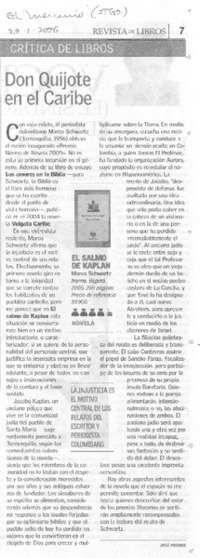 Don Quijote en El Caribe