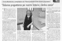 "Debemos preguntarnos por nuestra historia y destino común"