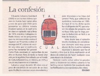 La confesión tal cual