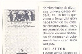 La Literatura clásica griega