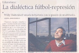 Literatura : la dialéctica fútbol-represión