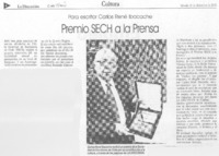 Premio SECH a la prensa