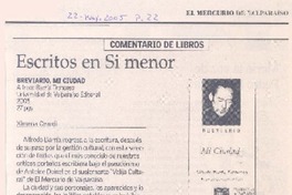 Comentario de libros : escritos en si menor