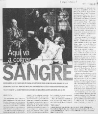 Aquí va a correr sangre.