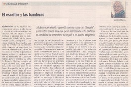 El escritor y las banderas