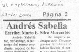Andrés Sabella