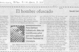 El Hombre ofuscado.