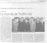 La Leyenda de Teófilo Cid.