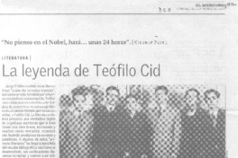 La Leyenda de Teófilo Cid.