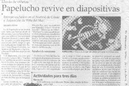 Papelucho revive en diapositivas.