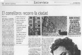 El comelibros recorre la ciudad [entrevista]