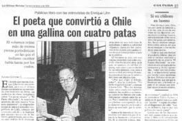 El poeta que convirtió a Chile en una gallina de cuatro patas