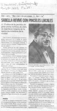 Sabella revive con pinceles locales.