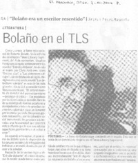 Bolaño en el TLS
