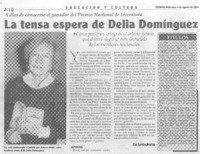 La Tensa espera de Delia Domínguez.