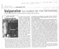 Valparaíso la ciudad de mis fantasmas.,