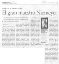 El gran maestro Niemeyer