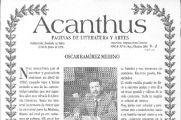 Óscar Ramírez Merino