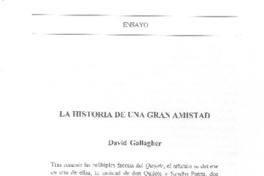 La historia de una gran amistad