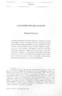 Los embrujos del Quijote