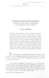 El doble juego de Don Quijote