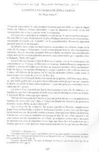 La Novela no escrita por Jorge Cuevas.