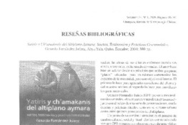 Yatiris y ch´amakanis del altiplano aymara.