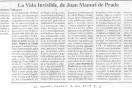 La vida invisible, de Juan Manuel de Prada