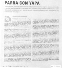 Parra con yapa