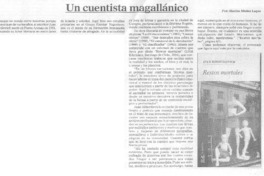 Un Cuentista magallánico