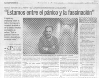 Marco Antonio de la Parra y su lapidario diagnóstico de la selección : "estamos entre el pánico y la fascinación" : [entrevista]