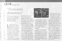 "Economìa doméstica".