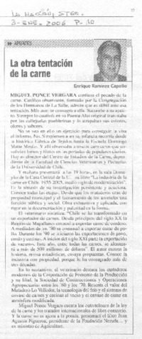 La Otra tentación de la carne.