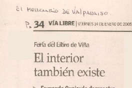 Feria del Libro de Viña : el interior también existe