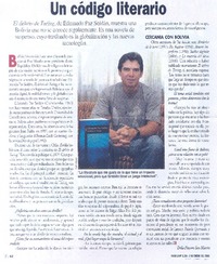 Un Código literario (entrevistas)