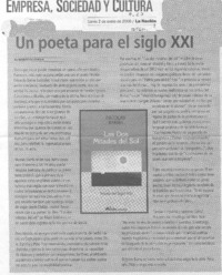 Un Poeta para el siglo XXI