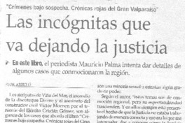 Las incógnitas que va dejando la justicia