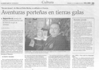 Aventuras porteñas en tierras galas