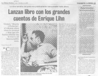 Lanzan libro con los grandes cuentos de Enrique Lihn.