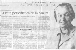 La Veta periodística de la Mistral.