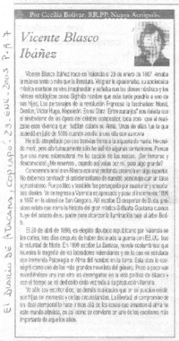 Observo y comento: Mercedes María del Solar.