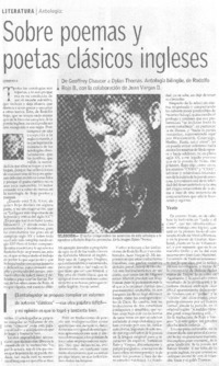 Sobre poemas y poetas clásicos ingleses