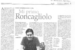 Mi primo Ronagliolo