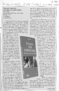 Pasión por emprender