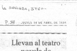 Llevan al teatro novela de presidente del PC.