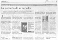 La Invención de un narrador