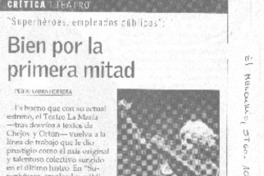 Bien por la primera mitad