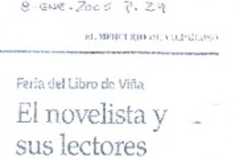 El Novelista y sus lectores ideales.